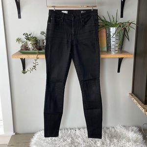 GAP Washed Black True Skinny Stretch Denim Jean Size 27